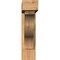 Ekena Millwork Funston Block Smooth Bracket w/ Offset Brace, Western Red Cedar, 5 1/2"W x 22"D x 22"H BKT0604X22X22FST05SWR - alternate 2